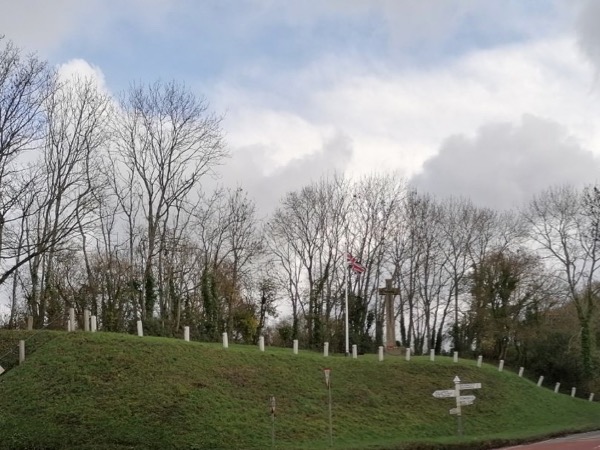 a war memorial